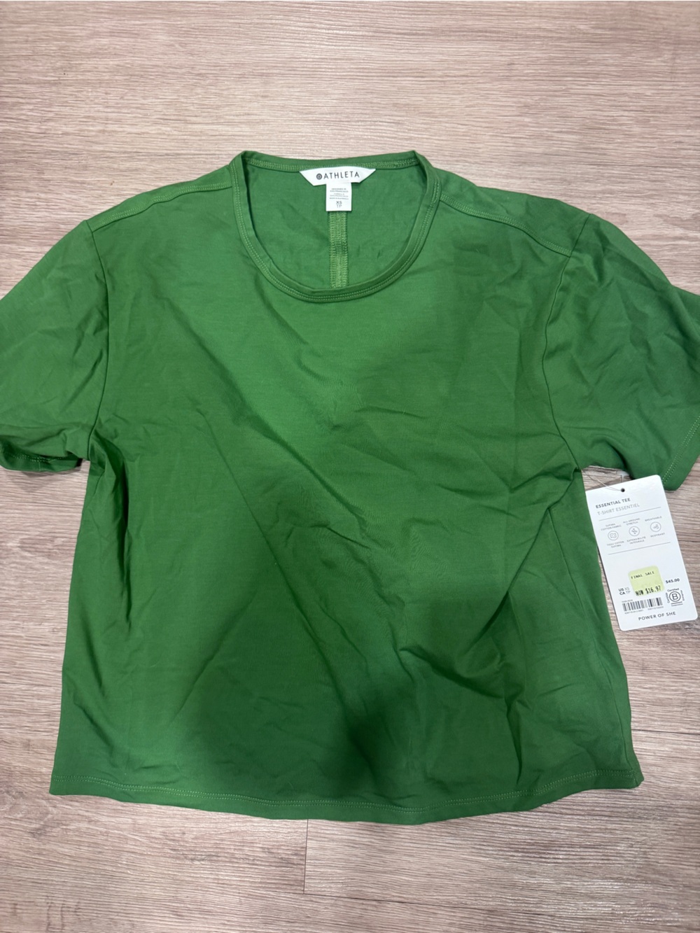 Woman’s Green Tee - Athleta